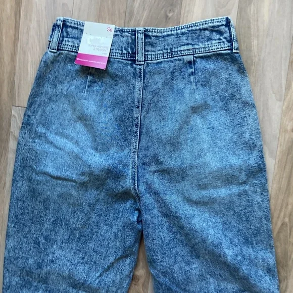 So super high rise straight retro jean size 7 28 - Picture 14 of 16
